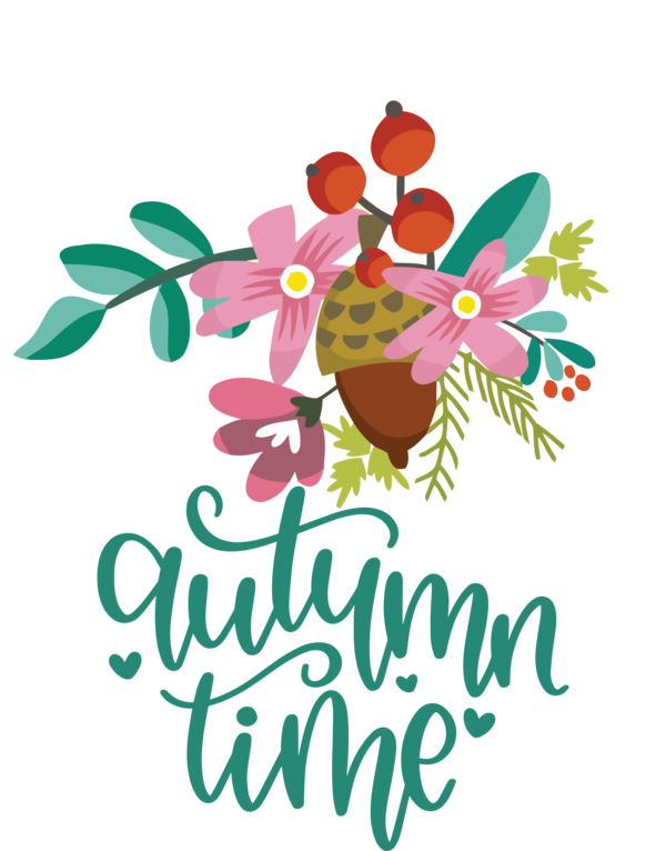 Transparent Thanksgiving Floral design Leaf Cut flowers for Hello Autumn for Thanksgiving
