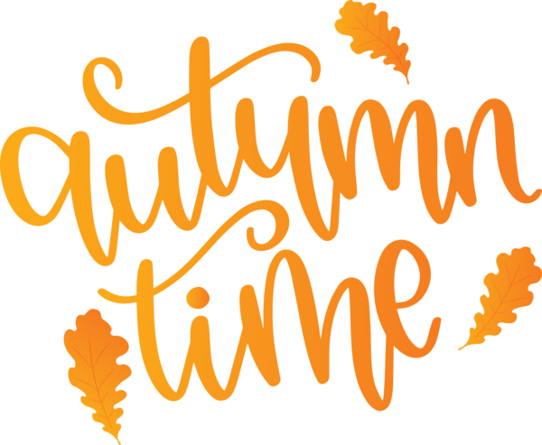 Transparent Thanksgiving Logo Calligraphy for Hello Autumn for Thanksgiving