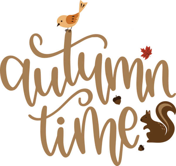 Transparent Thanksgiving Logo Design Cartoon for Hello Autumn for Thanksgiving