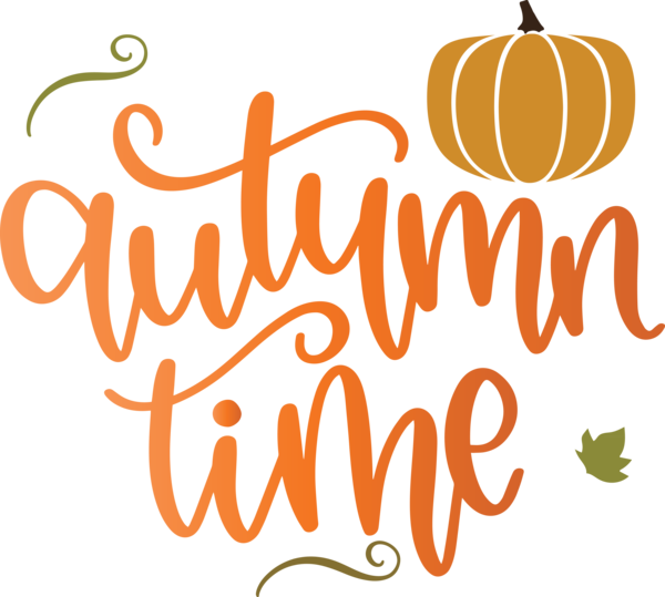 Transparent Thanksgiving Logo Calligraphy Line for Hello Autumn for Thanksgiving