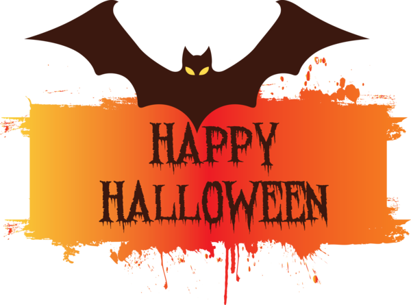 Transparent Halloween Logo Peoria Text for Happy Halloween for Halloween