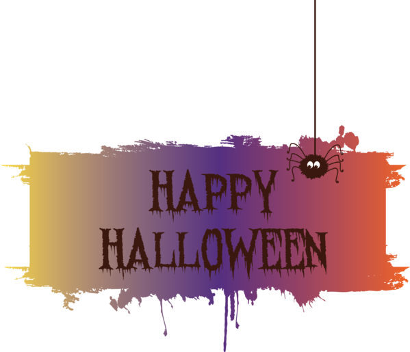 Transparent Halloween Logo Producer Vamos a Rockearte for Happy Halloween for Halloween