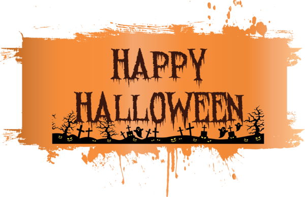 Transparent Halloween Logo Text Peoria for Happy Halloween for Halloween