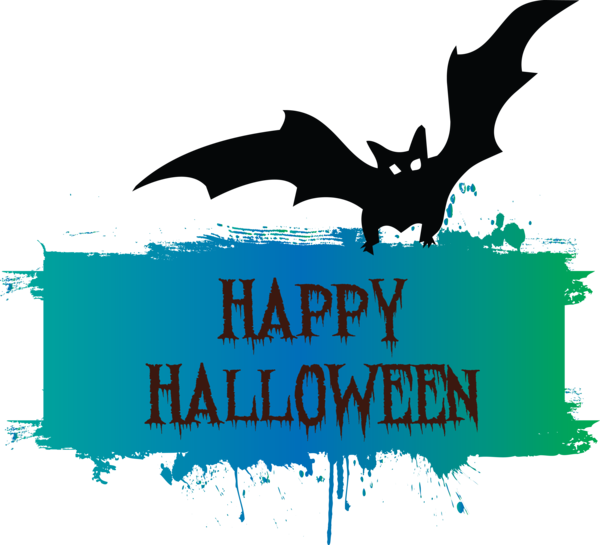 Transparent Halloween Quotation mark ʻOkina Logo for Happy Halloween for Halloween