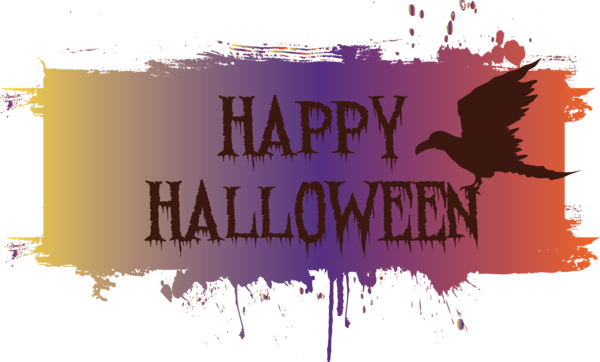 Transparent Halloween Spider Design Logo for Happy Halloween for Halloween