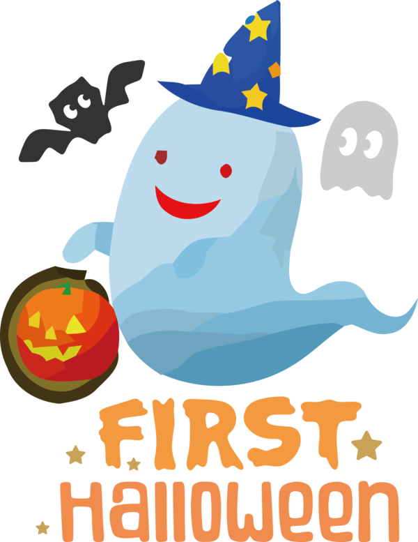 Transparent Halloween Text Line Happiness for Happy Halloween for Halloween