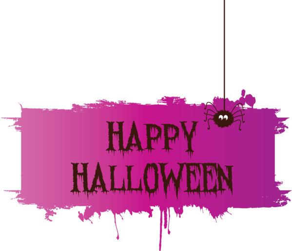 Transparent Halloween Logo Design Rectangle M for Happy Halloween for Halloween