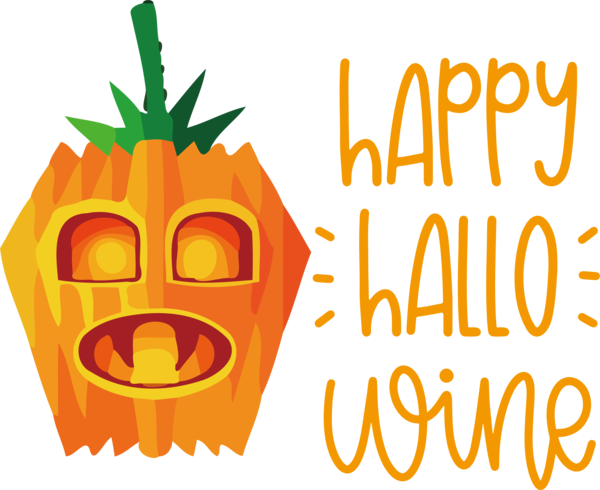 Transparent Halloween Jack-o'-lantern Pumpkin Lantern for Happy Halloween for Halloween