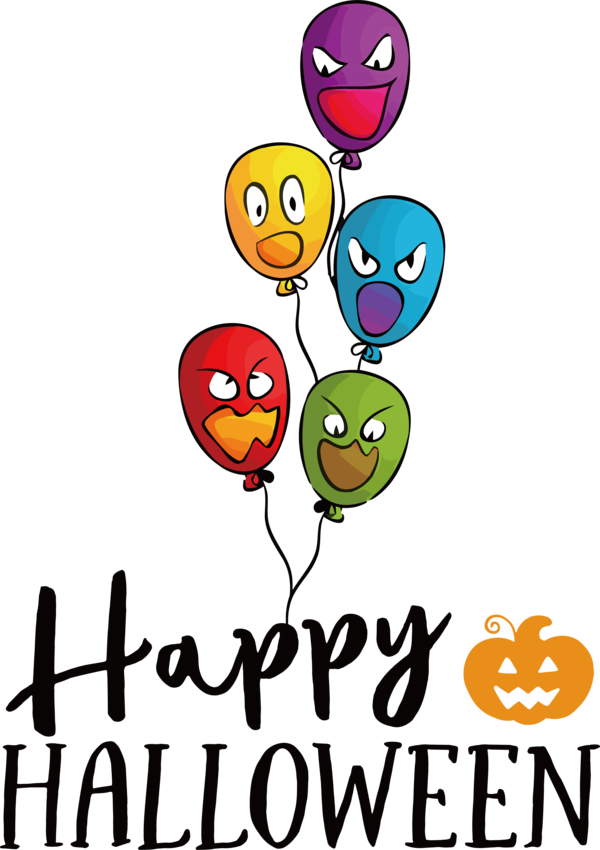 Transparent Halloween Smiley Emoticon Happiness for Happy Halloween for Halloween