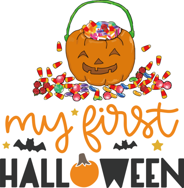 Transparent Halloween Cuisine Pumpkin Line for Happy Halloween for Halloween
