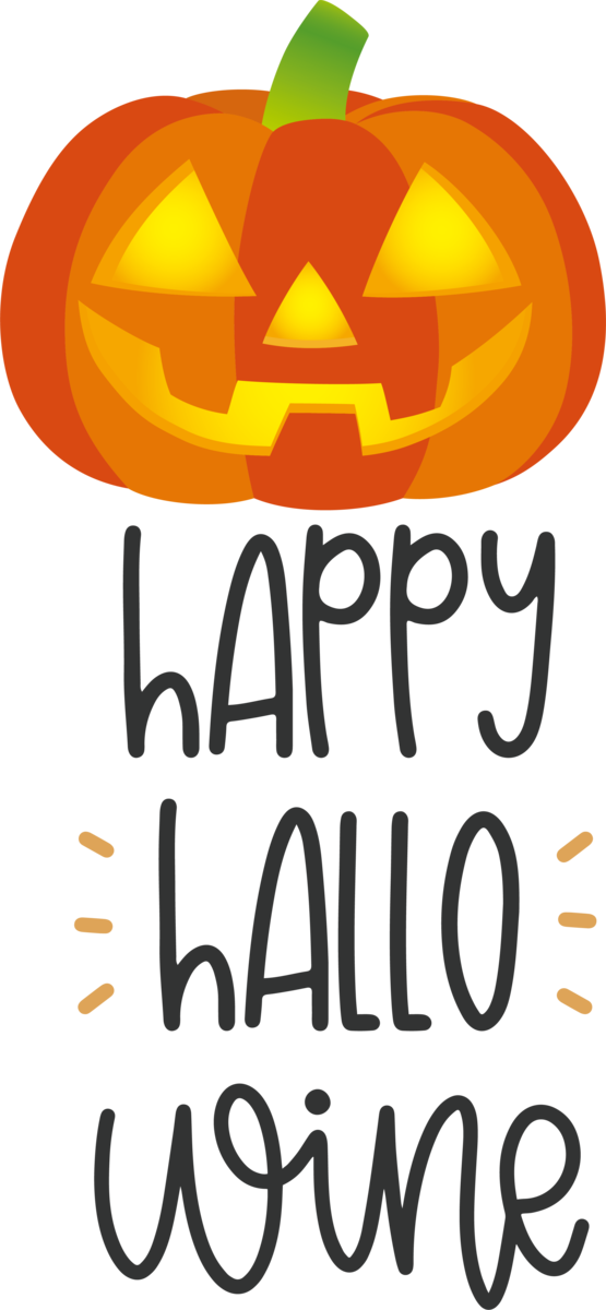 Transparent Halloween Logo Line Commodity for Happy Halloween for Halloween