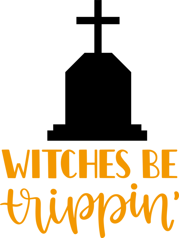 Transparent Halloween Logo Symbol Line for Happy Halloween for Halloween