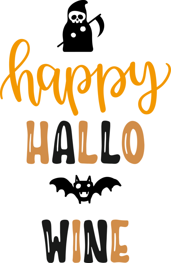 Transparent Halloween Logo Symbol Cartoon for Happy Halloween for Halloween