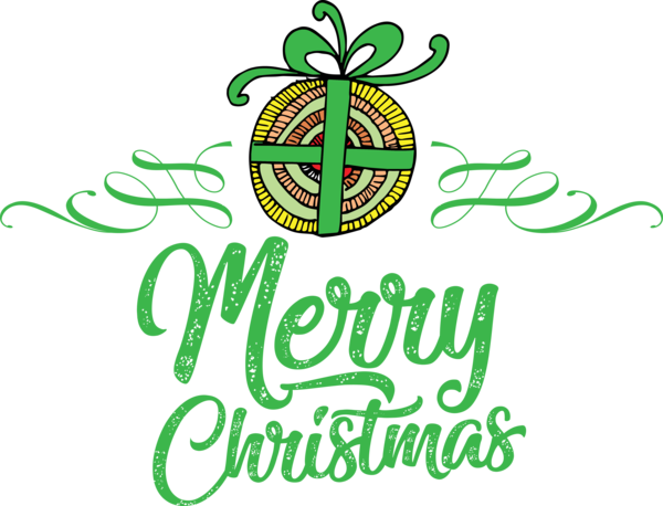 Transparent Christmas Logo Tree Flower for Merry Christmas for Christmas