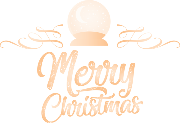 Transparent Christmas Logo Text M for Merry Christmas for Christmas