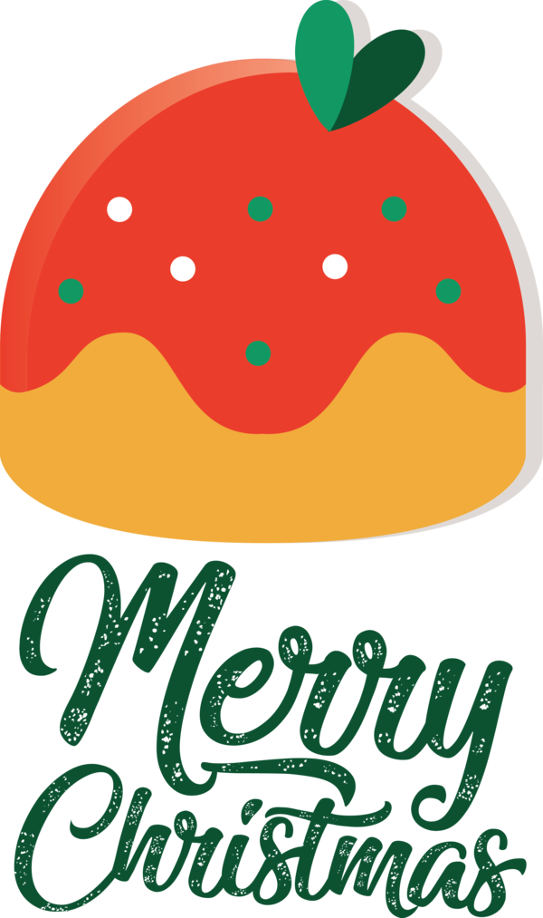 Transparent Christmas Logo Vegetable Text for Merry Christmas for Christmas
