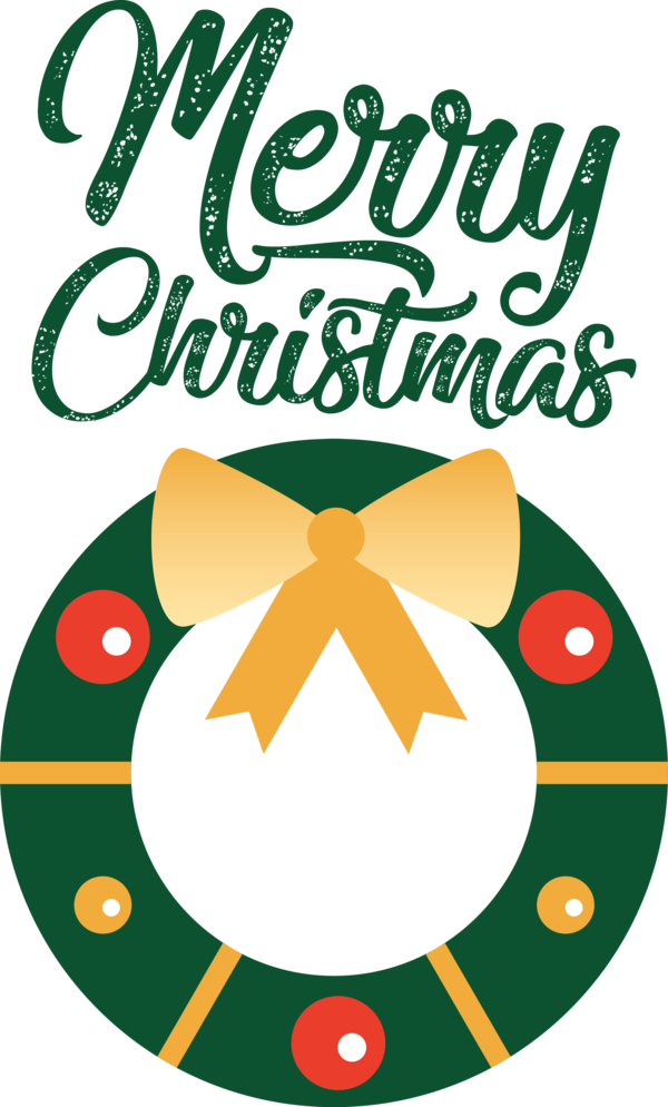 Transparent Christmas Logo Symbol Green for Merry Christmas for Christmas