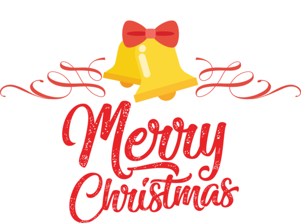 Transparent Christmas Logo Text Line for Merry Christmas for Christmas