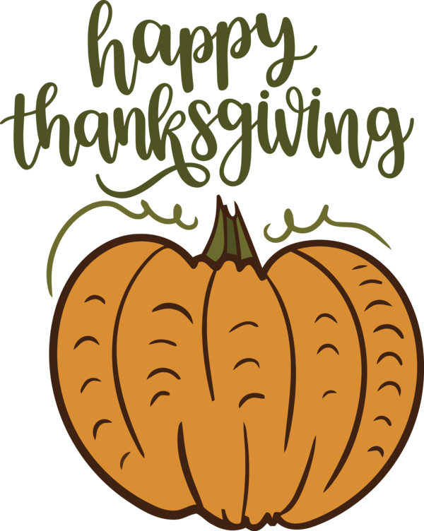 Transparent Thanksgiving Pumpkin Flower Squash for Happy Thanksgiving for Thanksgiving