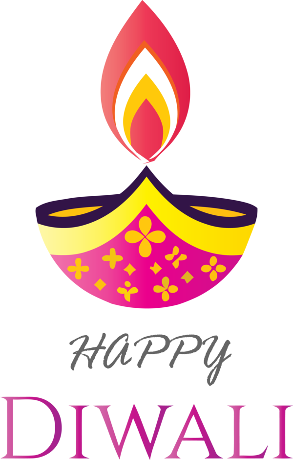 Transparent Diwali Logo Symbol Line for Happy Diwali for Diwali