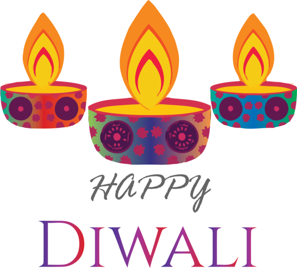Transparent Diwali Logo Purple Line for Happy Diwali for Diwali