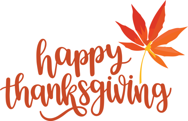 Transparent Thanksgiving Logo Line Text for Happy Thanksgiving for Thanksgiving