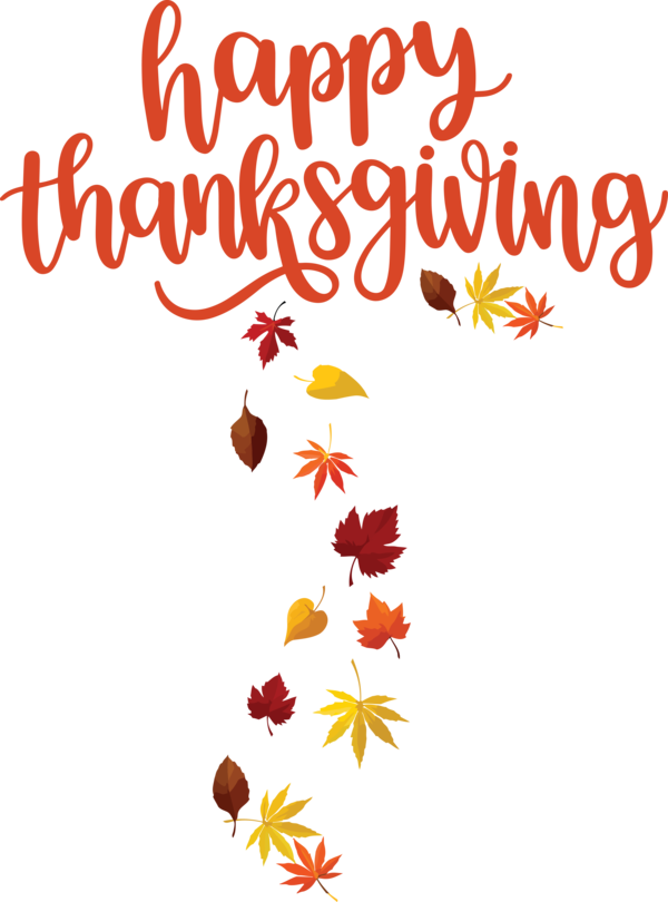Transparent Thanksgiving Leaf Tree Line for Happy Thanksgiving for Thanksgiving