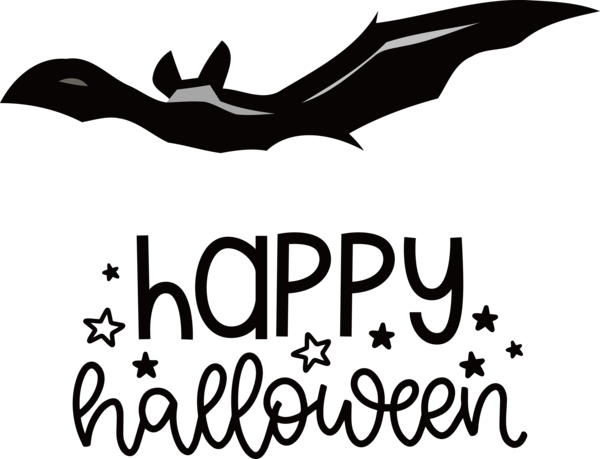 Transparent Halloween Logo Birds Beak for Happy Halloween for Halloween