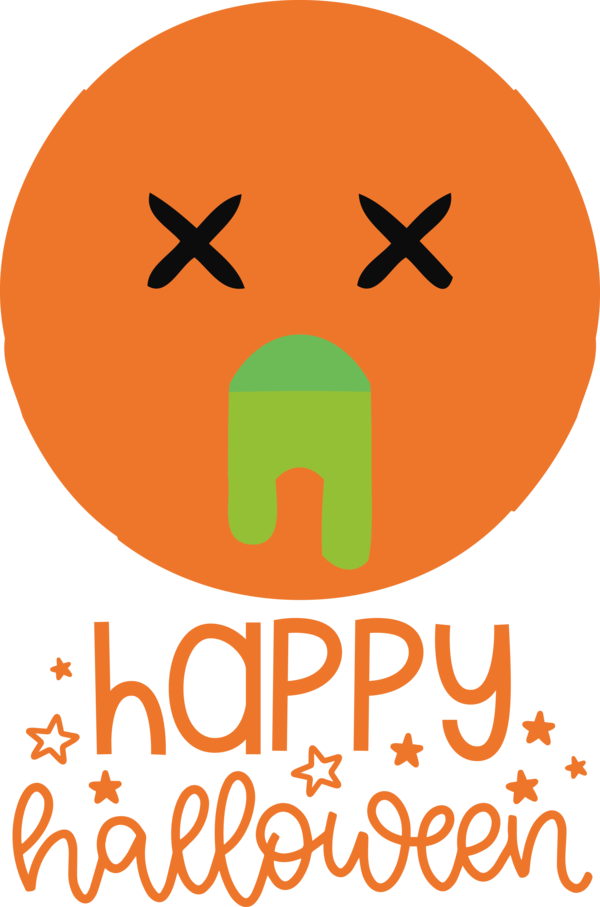 Transparent Halloween Line Text Happiness for Happy Halloween for Halloween