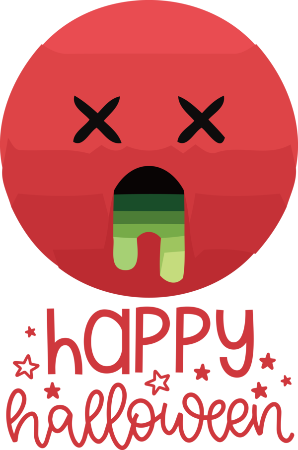 Transparent Halloween Line Text Happiness for Happy Halloween for Halloween