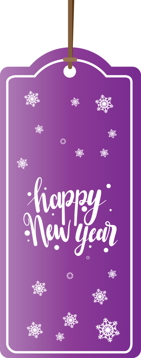 Transparent New Year Violet Design Font for Happy New Year 2021 for New Year