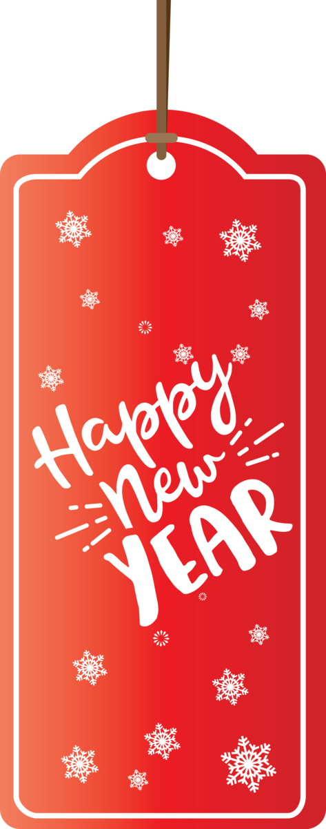 Transparent New Year Calligraphy Font Tree for Happy New Year 2021 for New Year
