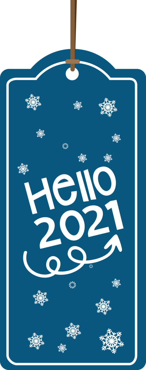 Transparent New Year Logo Design Text for Happy New Year 2021 for New Year