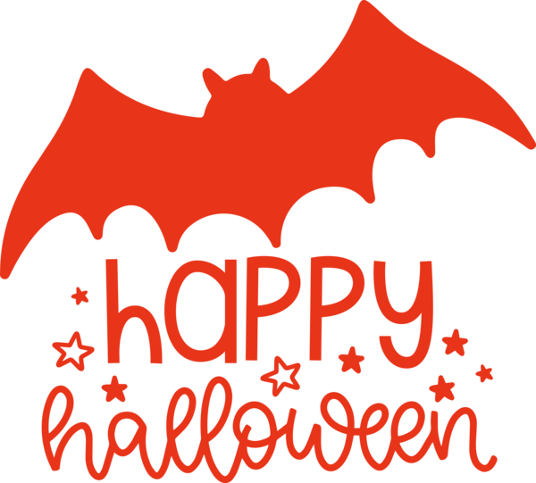 Transparent Halloween Logo Red Line for Happy Halloween for Halloween