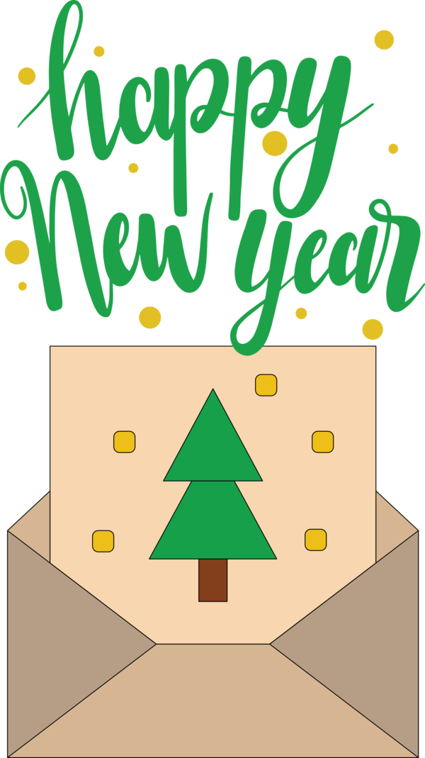 Transparent New Year Cartoon Design Green for Happy New Year 2021 for New Year