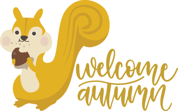 Transparent Thanksgiving Logo Cartoon Character for Hello Autumn for Thanksgiving
