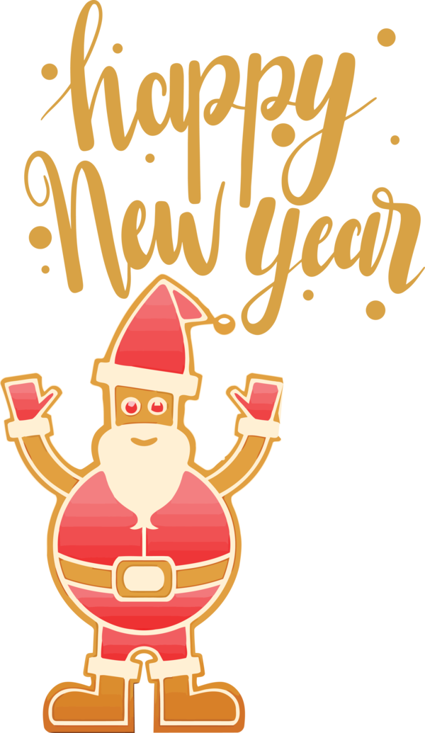 Transparent New Year Christmas Day Santa Claus New Year for Happy New Year 2021 for New Year