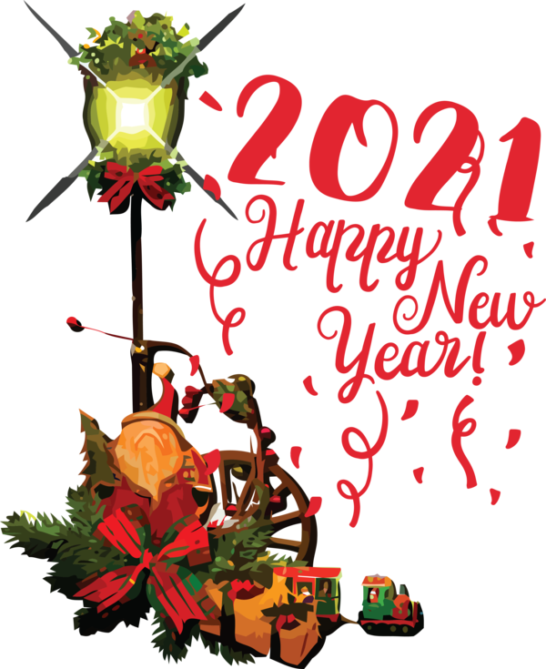 Transparent New Year Christmas ornament Christmas Day Snowflake for Happy New Year 2021 for New Year