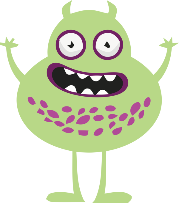 Transparent Halloween Concentration Character for Halloween Monster for Halloween