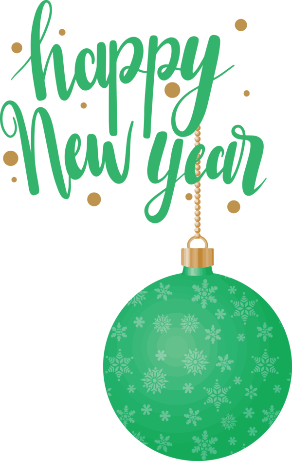 Transparent New Year Christmas ornament HOLIDAY ORNAMENT Christmas tree for Happy New Year 2021 for New Year