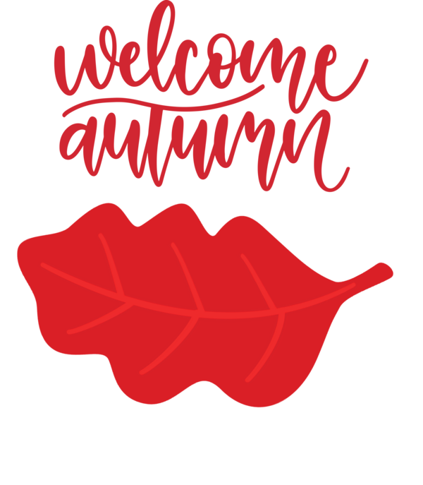 Transparent Thanksgiving Logo Leaf Red for Hello Autumn for Thanksgiving