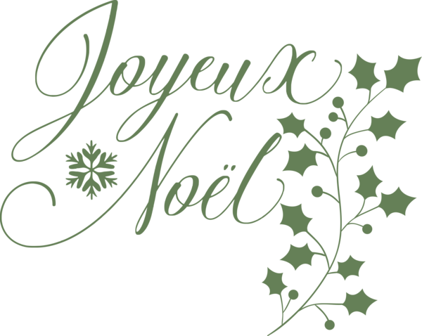 Transparent Christmas Logo Calligraphy Cricut for Noel for Christmas