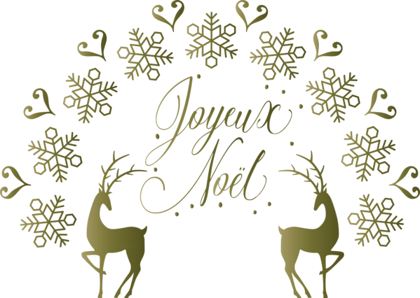 Transparent Christmas Reindeer Deer Sticker for Noel for Christmas
