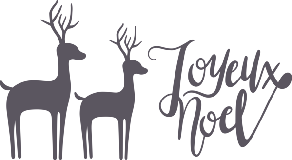 Transparent Christmas Reindeer Christmas Day Deer for Noel for Christmas