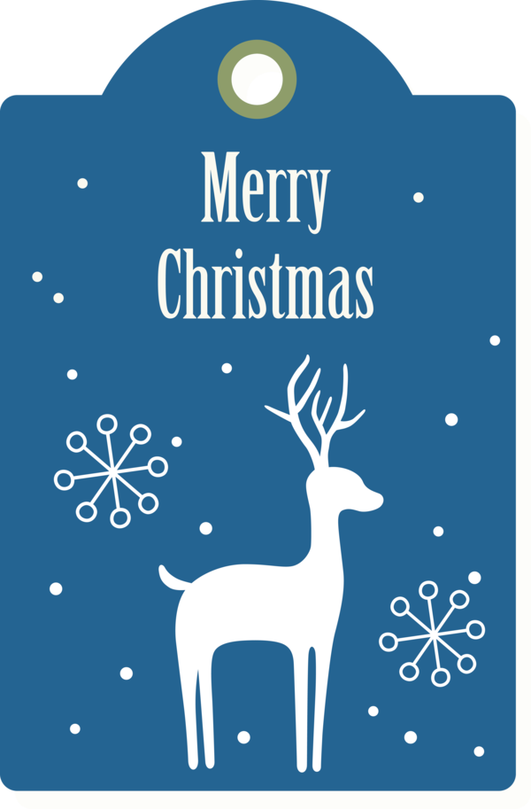 Transparent Christmas Reindeer Deer Text for Merry Christmas for Christmas