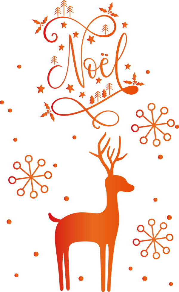 Transparent Christmas Reindeer Deer Christmas decoration for Noel for Christmas