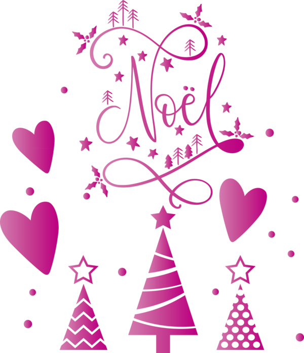 Transparent Christmas Design Sticker Line for Noel for Christmas