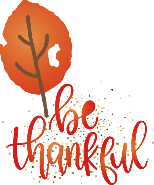 Transparent Thanksgiving Flower Logo Text for Happy Thanksgiving for Thanksgiving