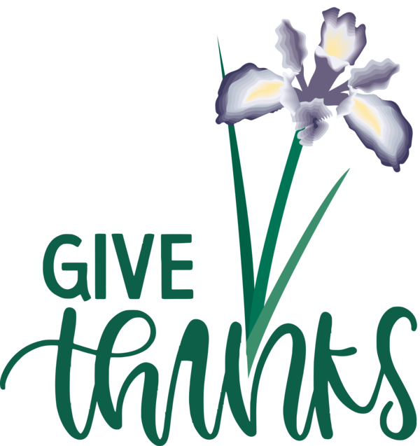 Transparent Thanksgiving Cut flowers Plant stem Logo for Happy Thanksgiving for Thanksgiving