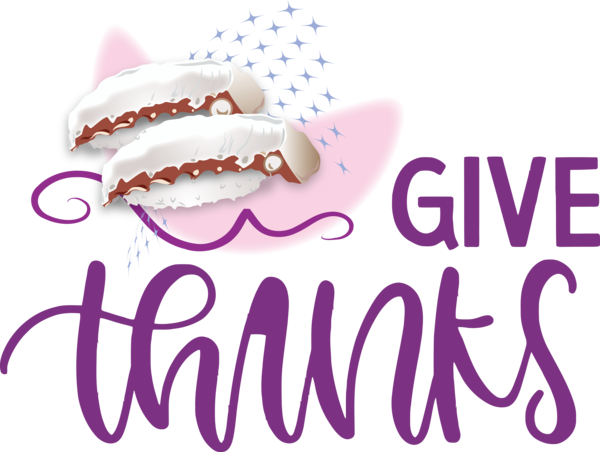 Transparent Thanksgiving Logo Text Design for Happy Thanksgiving for Thanksgiving